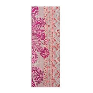 Gaiam Printed Yoga Mat 4mm Stabilizing Grip For Yoga Time Non-slip Lightweight